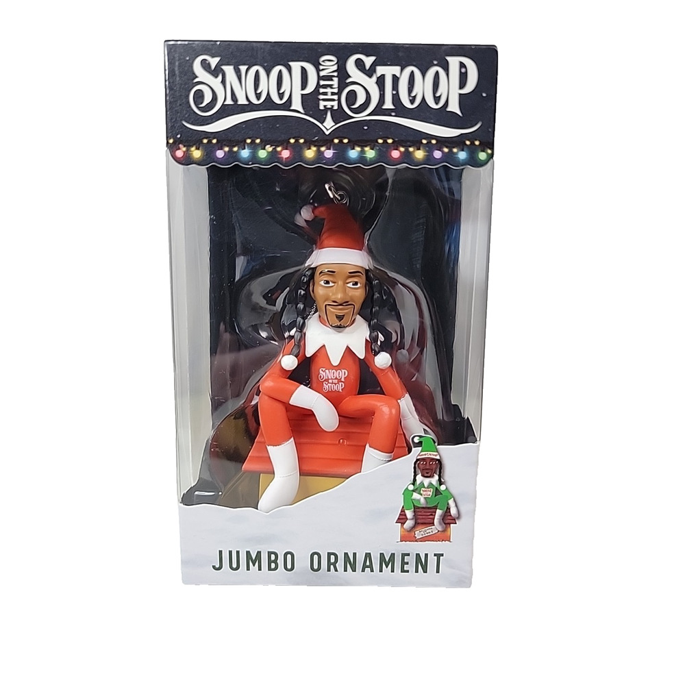Snoop Dogg Snoop on Stoop Christmas Jumbo Ornament New